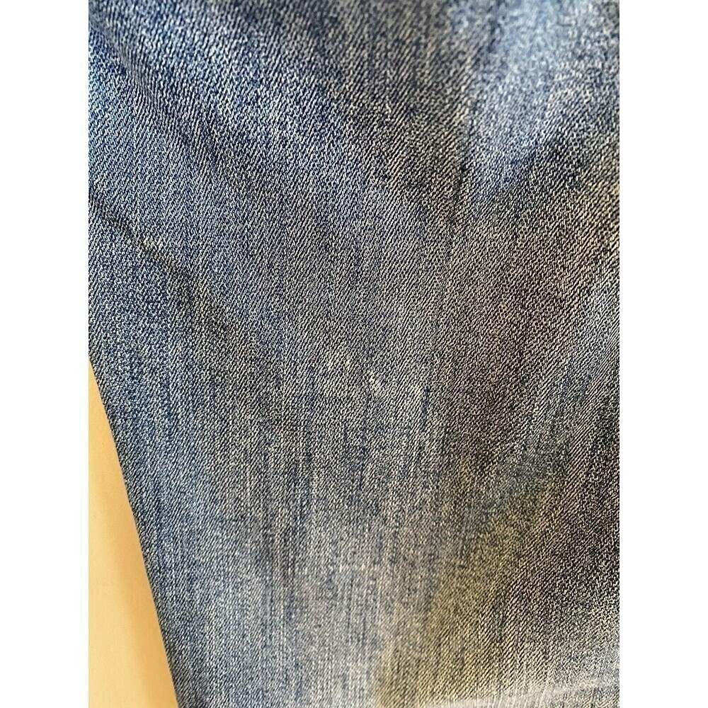 INC Denim Jeans With Graphic Going Down The Side Of The Leg. Sz.8 - Picture 7 of 9